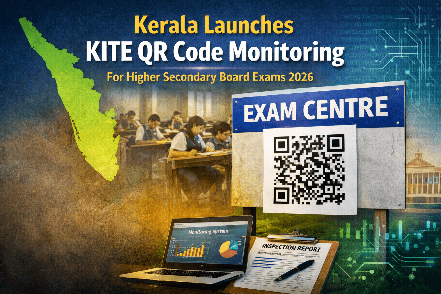 Kerala Introduces KITE QR Code App to Monitor Higher Secondary Board Exams 2026
