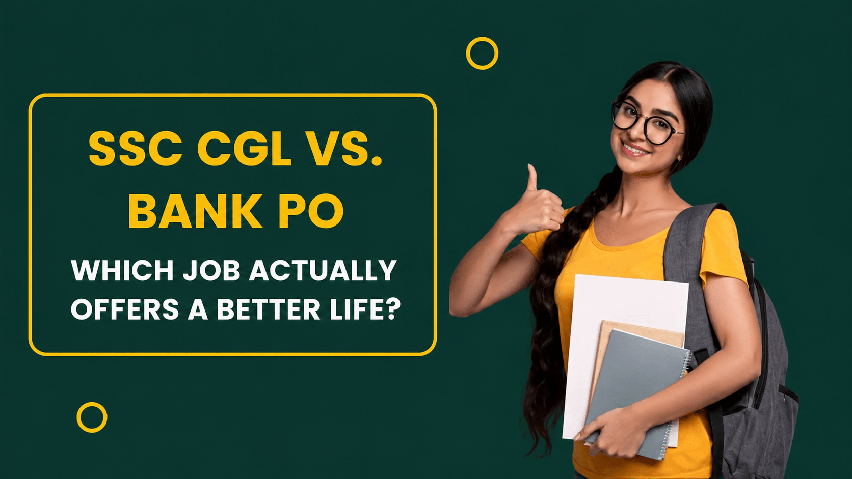 SSC CGL vs Bank PO: Which is Better for Your Career in 2026?