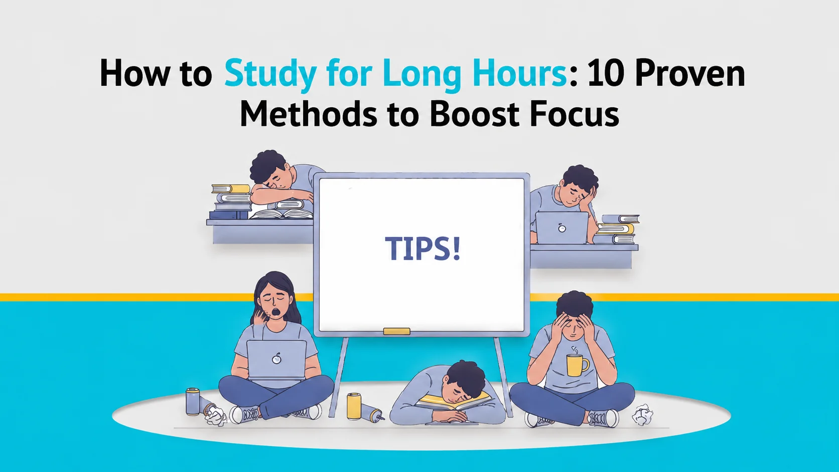 How to Study for Long Hours Without Getting Tired
